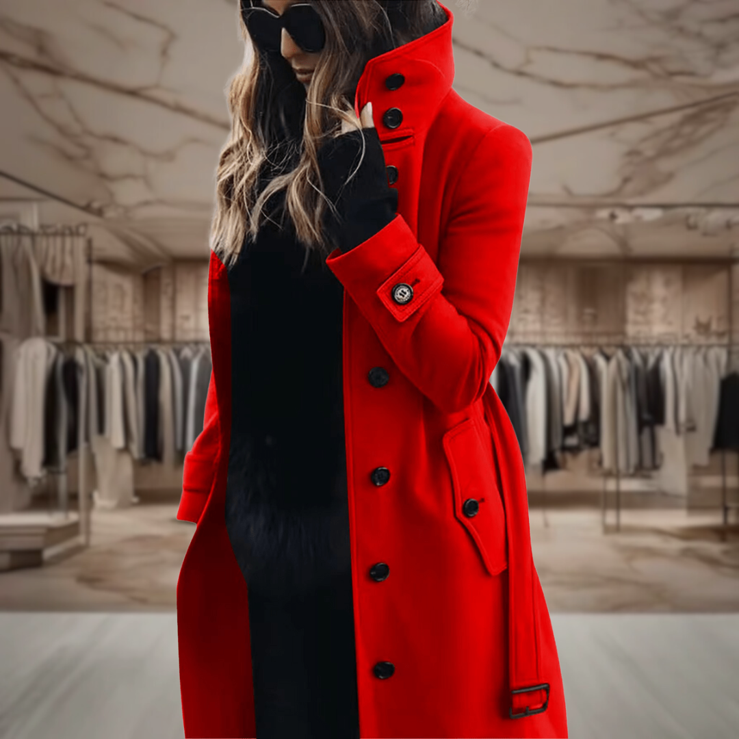 Women’s Elegant Long Trench Coat | Laurel