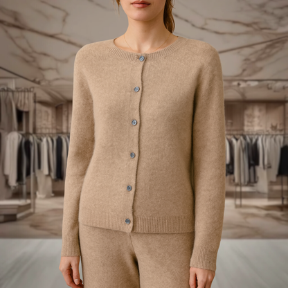 Women’s Cashmere Button Up Cardigan | Alexa