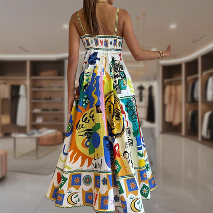 Women’s Boho Maxi A Line Dress | Matilda