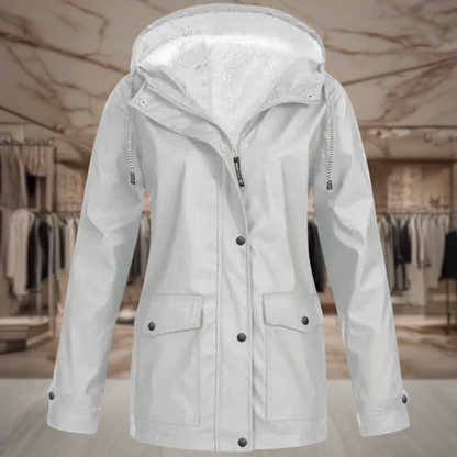 Women’s Waterproof Fleece Lined Hooded Jacket | Ariel